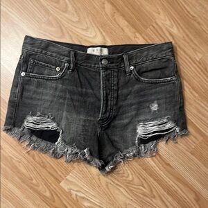 Free People distressed cut offs